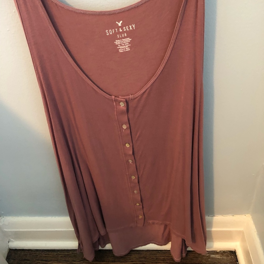 American Eagle button down blouse